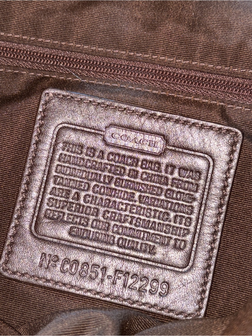 Coach SoHo leather shoulder bag - Picture 12 of 12